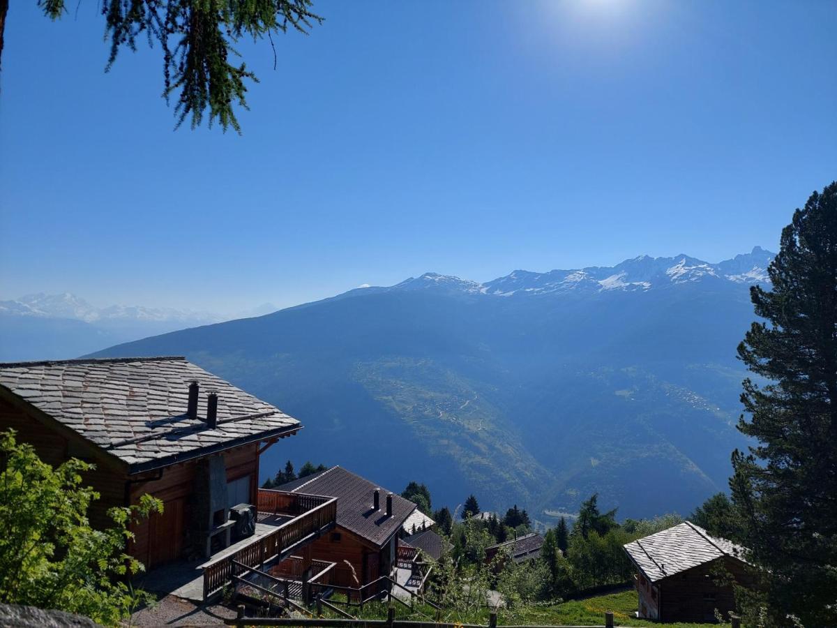Auberge de l'Ours Les Collons Exterior foto