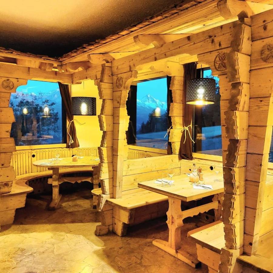 Auberge de l'Ours Les Collons Exterior foto